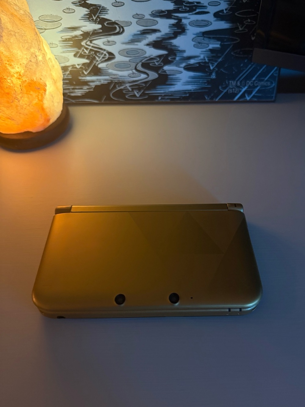 Modded Gold Nintendo 3DS XL - Legend of Zelda edition
